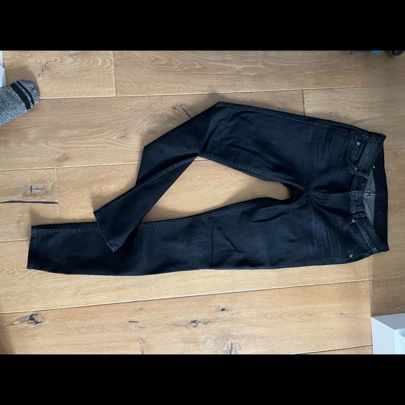 Deep blue/black wash high rise skinny - Picture 2 of 2